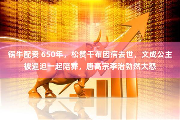 锅牛配资 650年，松赞干布因病去世，文成公主被逼迫一起陪葬，唐高宗李治勃然大怒